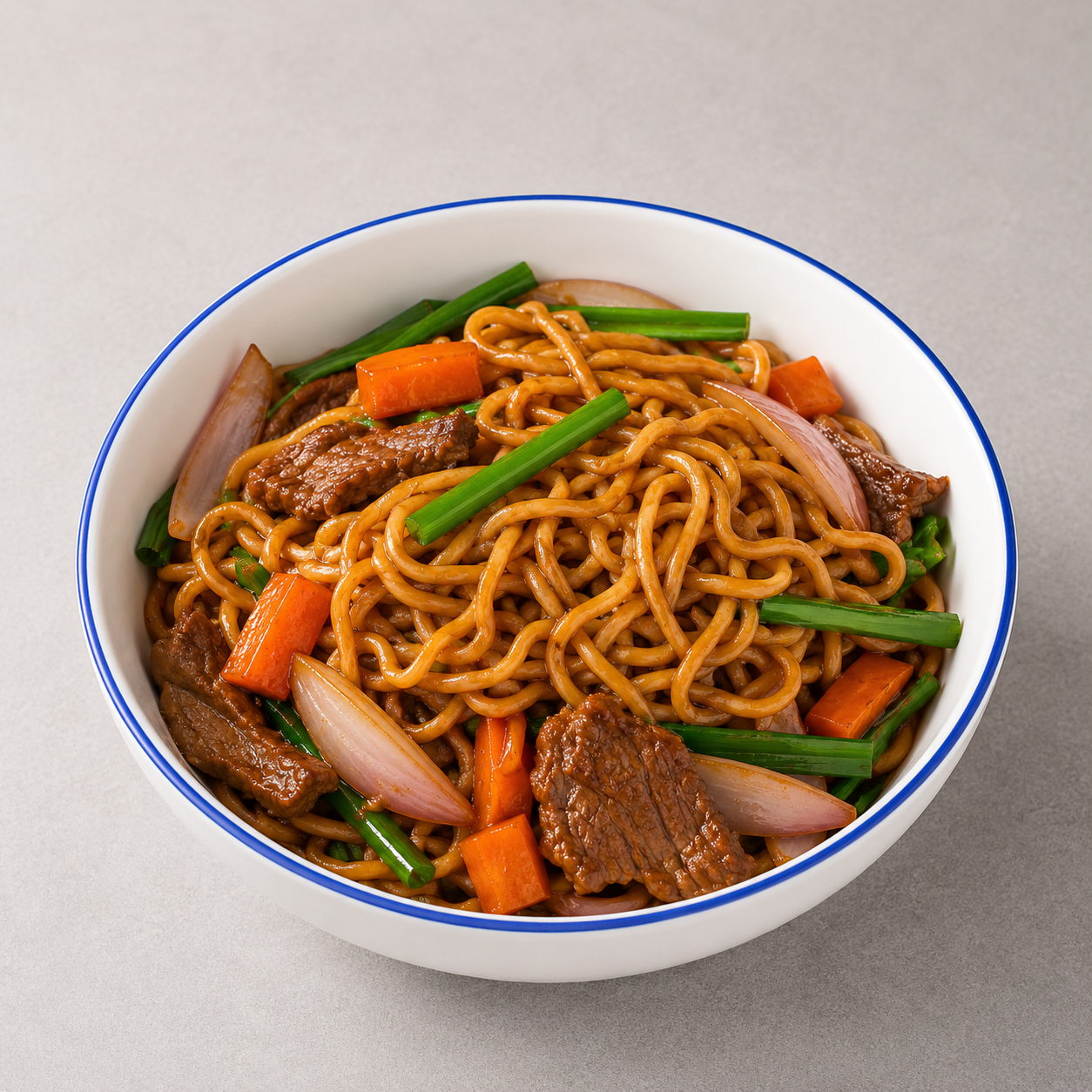 Tallarín Saltado con Res